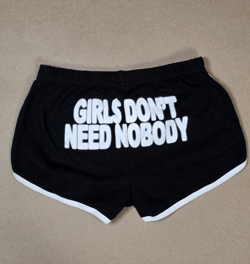 Official Dom Dolla "Girls Don't Need Nobody" Graphic Shorts Size Small